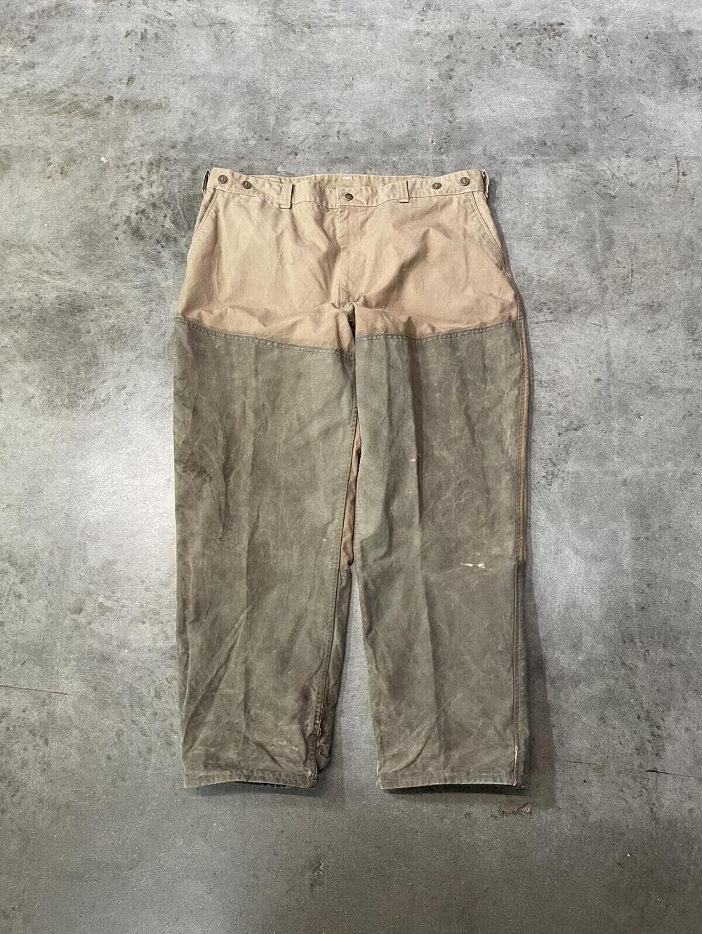 W42 Vintage 1990s Filson 575 Canvas Brush Duck Pants vtg 90s distressed